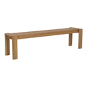 Tempo - Outdoor Dining Bench - Light Brown - Moe's Home Collection - Dining Benches - Elite Enclave Home