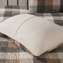 Ridge - King 6 Piece Herringbone Coverlet Set - Neutral