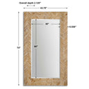 Demetria - Wooden Mirror - Uttermost - Wall Mirrors - Elite Enclave Home