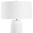 Iona - White Glaze Table Lamp - White - Uttermost - Table Lamps- Elite Enclave Home