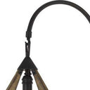 Traditional Shaped Floor Lamp - Black - HomeRoots - Floor Lamps - Elite Enclave Home