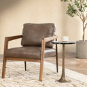Julia - Accent Chair - Dark Brown - Classic Home - Accent Chairs - Elite Enclave Home