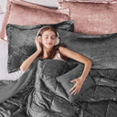 Felicia - Comforter Set - Gray