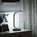 Metal Desk LED Table Lamp - Black