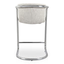 Freeman - Chrome Frame Counter Stool (Set of 2) - Blended Cream - Moe's Home Collection - Stool Sets - Elite Enclave Home