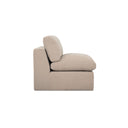 Cates - Slipper Chair - Pebble - Moe's Home Collection - Armless Chairs - Elite Enclave Home
