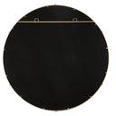 Ranchero - White Round Mirror