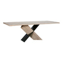 Instinct - Dining Table - White Wax - Moe's Home Collection - Dining Tables - Elite Enclave Home