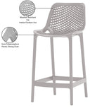 Mykonos - Outdoor Patio Stool (Set of 2) - Meridian Furniture - Stool Sets - Elite Enclave Home