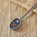Heated Microlight to Berber - Blanket - Tan