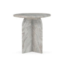 Reilly - Marble Round Table - Classic Home - End Tables - Elite Enclave Home