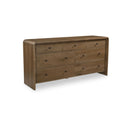 Riley - 7 Drawer Dresser - Oak - Moe's Home Collection - Dressers - Elite Enclave Home