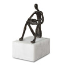 Sit Back Relax And Read - Iron Sculpture