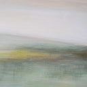 Awakening - Hand Painted Landscape Art - Blue / Brown / Green / White / Yellow