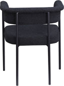 Malin - Boucle Dining Chair (Set of 2) - Meridian Furniture - Chair Sets - Elite Enclave Home