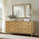 Beckett - Large Dresser - Natural - Madison Park Signature - Dressers - Elite Enclave Home