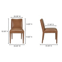 Calla - Dining Chair (Set of 2) - Brown - Moe's Home Collection - Chair Sets - Elite Enclave Home