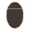 Gillian - Oval Mirror - Gold - Uttermost - Wall Mirrors- Elite Enclave Home
