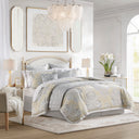 Loretta - 4 Piece California King Comforter Set - Beige