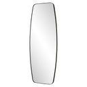 Caspian - Curved Black Dressing Mirror