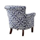 Brooke - Tight Back Club Chair - Navy - Madison Park - Club Chairs - Elite Enclave Home