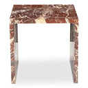 Rosa - Accent Table - Rosso Levanto Marble - Moe's Home Collection - Accent Tables - Elite Enclave Home