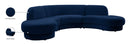 Rosa - Sectional - Meridian Furniture - Stationary Sectionals - Elite Enclave Home