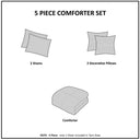 Waterfall - Comforter Set - Blush