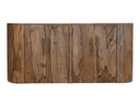Balam - 4 Doors Console - Almond And Barrel Brown