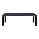 Post - Large Dining Table - Black Oak - Moe's Home Collection - Dining Tables - Elite Enclave Home