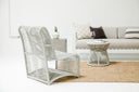 Miami - Table With Honed Cararra Marble Top