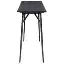 Kaduna - Slate Console Table - Black