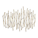 Nature's Rhythm - Metal Wall Decor - Gold