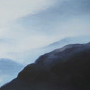 Cold Shoulder - Hand Painted Landscape Art - Black / Blue / Gray / White / Woodtone - Uttermost - Canvas Art - Elite Enclave Home