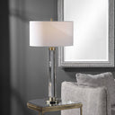 Davies - Modern Table Lamp - Pearl Silver