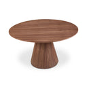 Otago - 54" Round Dining Table - Natural Walnut - Moe's Home Collection - Dining Tables - Elite Enclave Home
