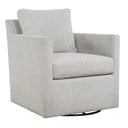 Tisdell - Swivel/Glider Chair - Cream