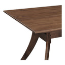 Florence - Small Rectangular Dining Table - Walnut - Moe's Home Collection - Dining Tables - Elite Enclave Home