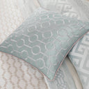 Bennett - Queen Piece Comforter (Set of 7) - Aqua