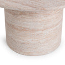 Sana - Outdoor Round Accent Table - Beige - Classic Home - Accent Tables- Elite Enclave Home