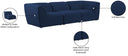 Miramar - 3 Seat Modular Sofa - Meridian Furniture - Stationary Sectionals - Elite Enclave Home