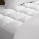 Dream Puff - Overfilled Down Alternative Queen Mattress Pad - White