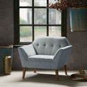 Newport - Lounge Chair - Light Blue - INK+IVY - Arm Chairs - Elite Enclave Home