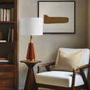Chrislie - Table Lamp - Gold / Brown - INK+IVY - Table Lamps - Elite Enclave Home