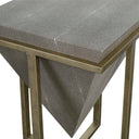 Bertrand - Shagreen Accent Table - Uttermost - Accent Tables - Elite Enclave Home