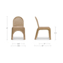 Kendall - Dining Chair (Set of 2) - Light Brown - Moe's Home Collection - Chair Sets - Elite Enclave Home