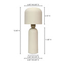 Echo - Lamp - White - Moe's Home Collection - Table Lamps - Elite Enclave Home
