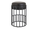 Merlin - 30" Upholstered Barstool - Licorice