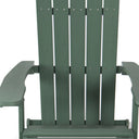 Heavy Duty Plastic Adirondack Chair - Green