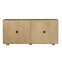 Stevenson - Wood 4 Door Cabinet - Natural